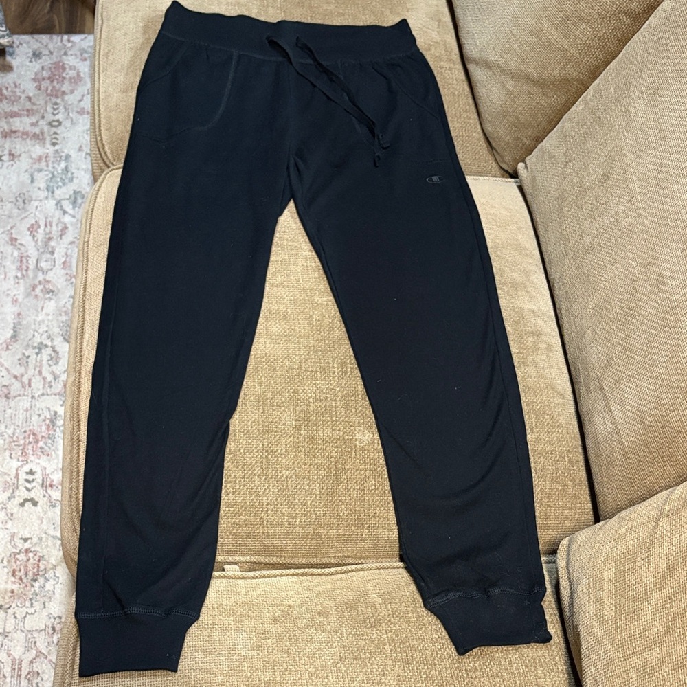 Champion Black Joggers with Drawstring Waist